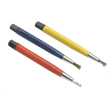 Scratch Brush Set of 3 Fibre Glass,Brass & Steel