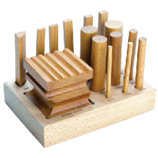 Wooden Swage Block Set/16