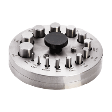 Euro Pro Disc Cutter Set Of 14 Round On Wood Stand