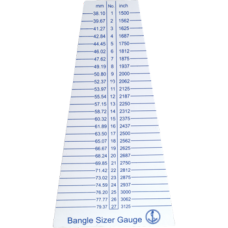 Bangle Sizes Gauge - Acrylic