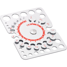 Metal Pocket Birthstone Gauge