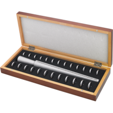 Wedding Ring Gauge Kit, British Standard Sizes H To Z + 6 [4mm Thick]