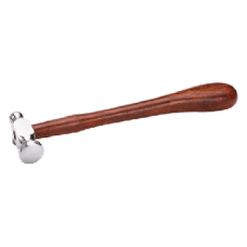 Dome Faced Chasing Hammer 1"With Hardwood Handle