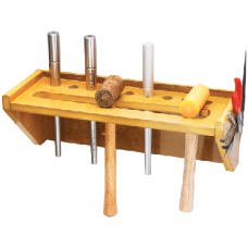 Wooden Ring Mandrel And Hammer Stand