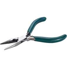 Plier 5" SS With Chain Nose And Side Cutter Combination (rosary) With Spring