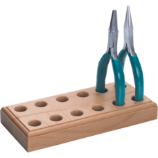 Wooden Plier Stand For 6 Pliers